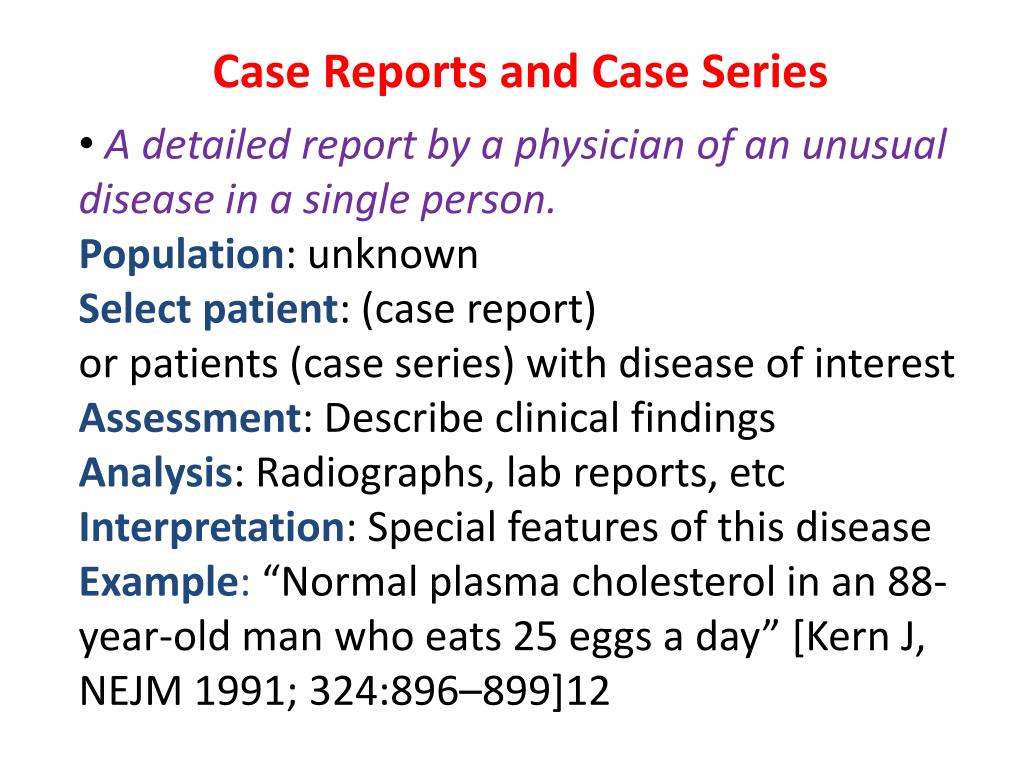 case study of epidemiology