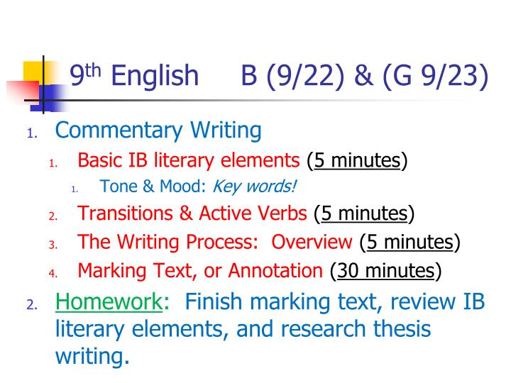 literary element thesis literary element thesis