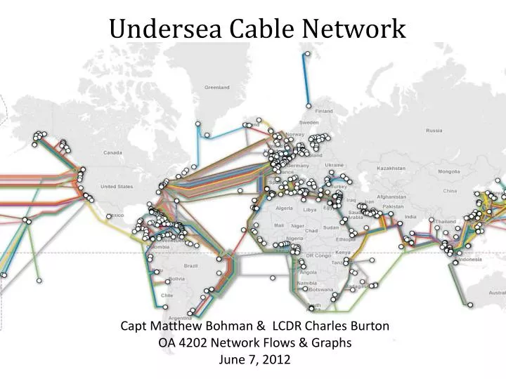 PPT - Undersea Cable Network PowerPoint Presentation, free download 