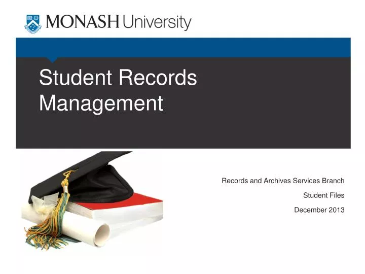 student records management n.