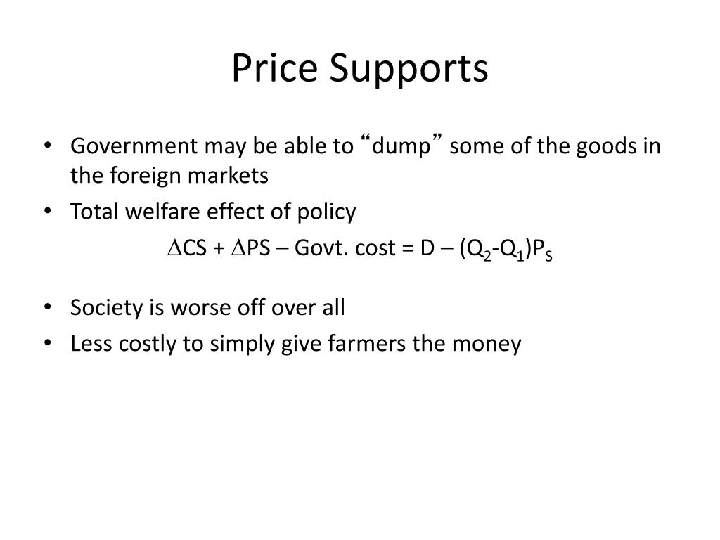 PPT - Market Distortions Caused by Government Policies PowerPoint ...