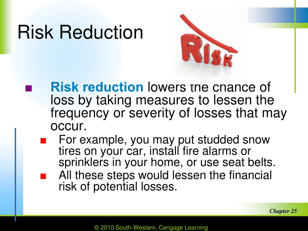case study of risk reduction