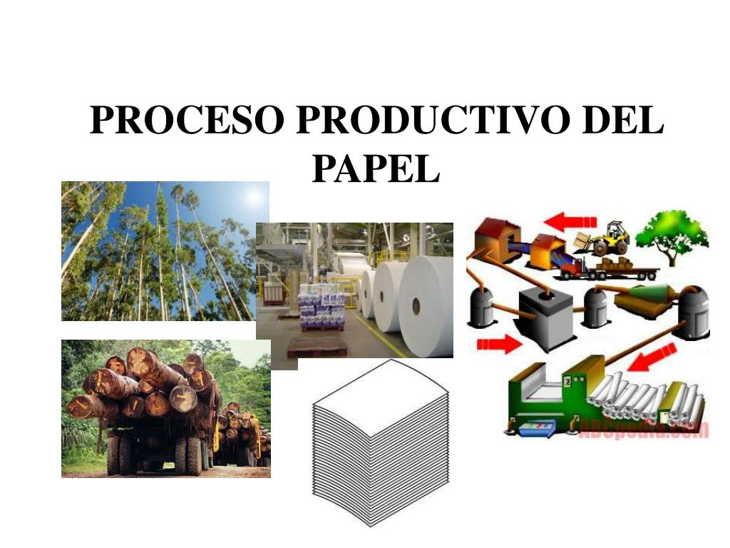 PPT - PROCESO PRODUCTIVO DEL PAPEL PowerPoint Presentation, free download -  ID:2094909