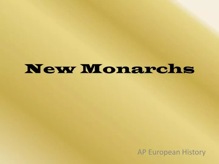 new monarchs n.