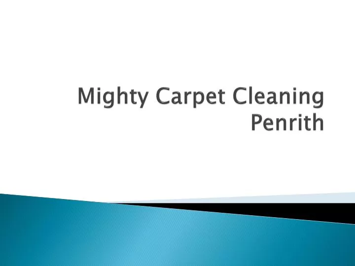 mighty carpet cleaning penrith n.