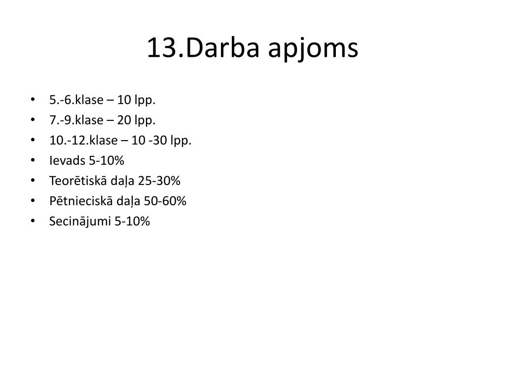 PPT - Ieteikumi pētnieciskā darba veidošanai! PowerPoint Presentation ...