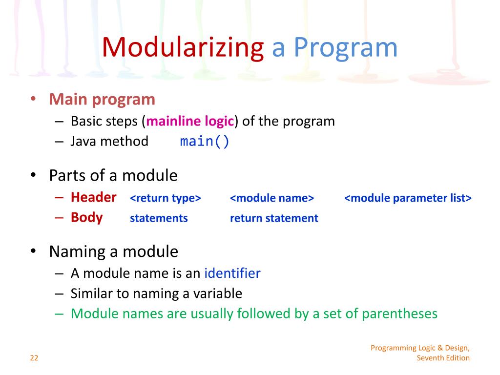 PPT - Programming Logic and Design Seventh Edition PowerPoint ...