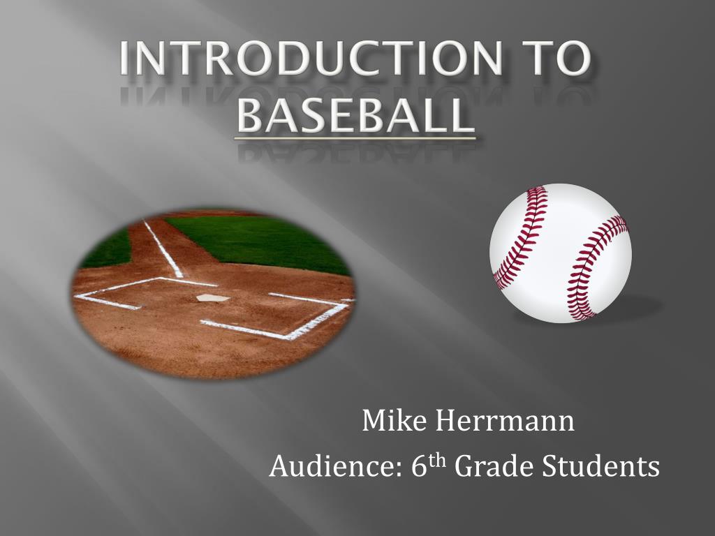 baseball introduction essay