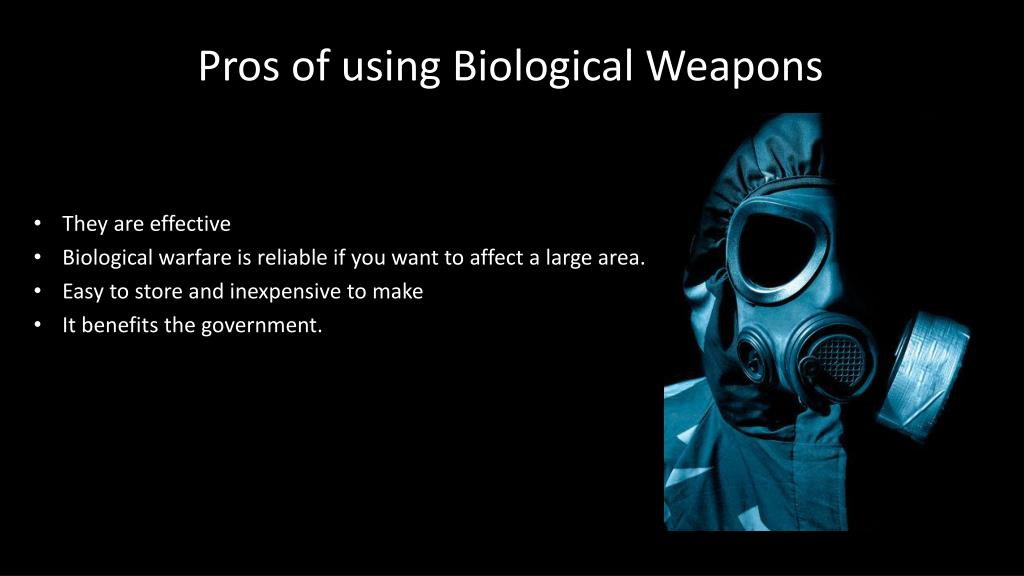 are biological weapons ethical essay