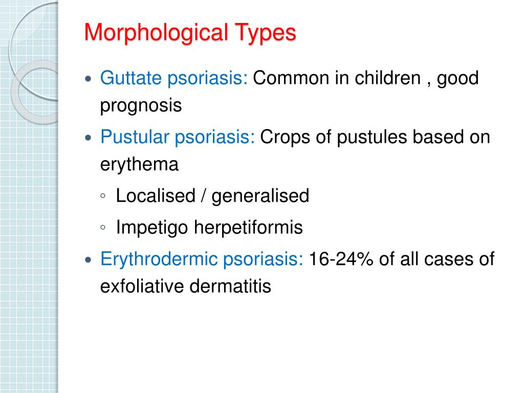 psoriasis types ppt hotspotok a pikkelysmr kezelsre