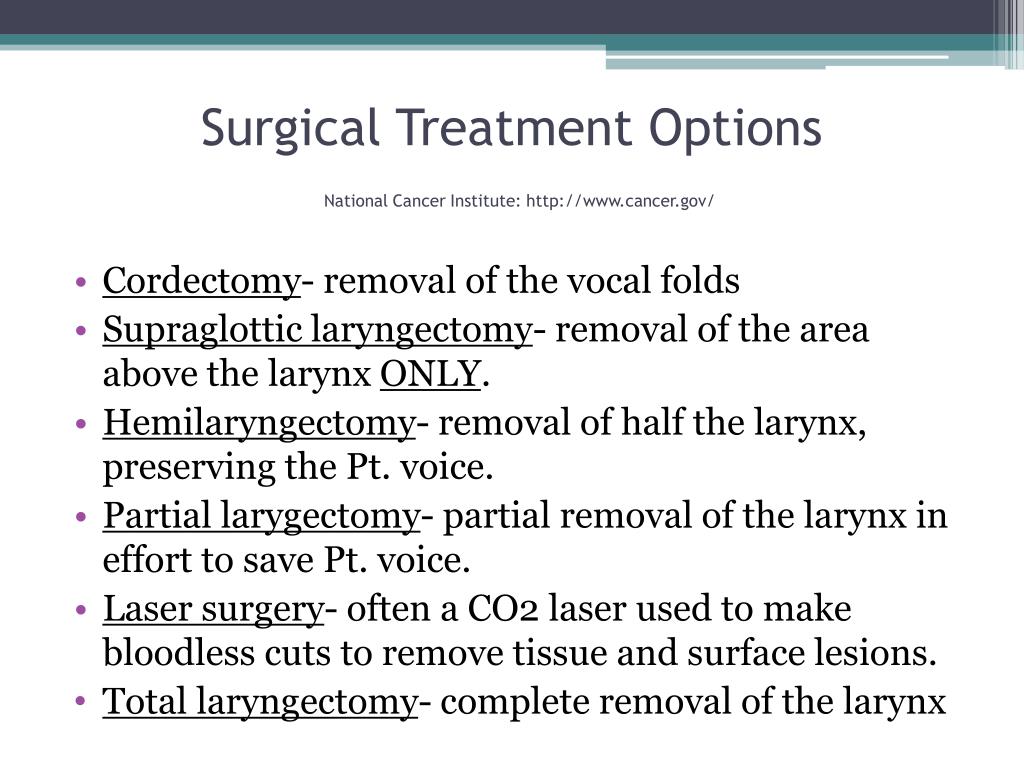 PPT - Laryngeal Cancer PowerPoint Presentation, free download - ID:2098953
