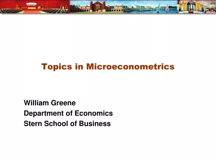 william greene department of economics stern school of business n.