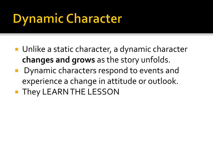 Dynamic character definition
