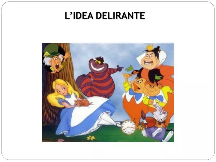 Ppt l idea delirante powerpoint presentation free download id 2099456