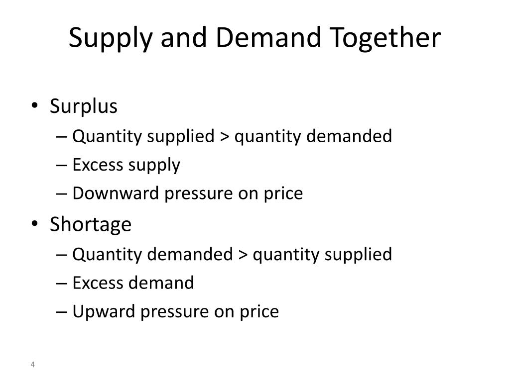 PPT - Equilibrium: Market Forces of Supply and Demand PowerPoint ...