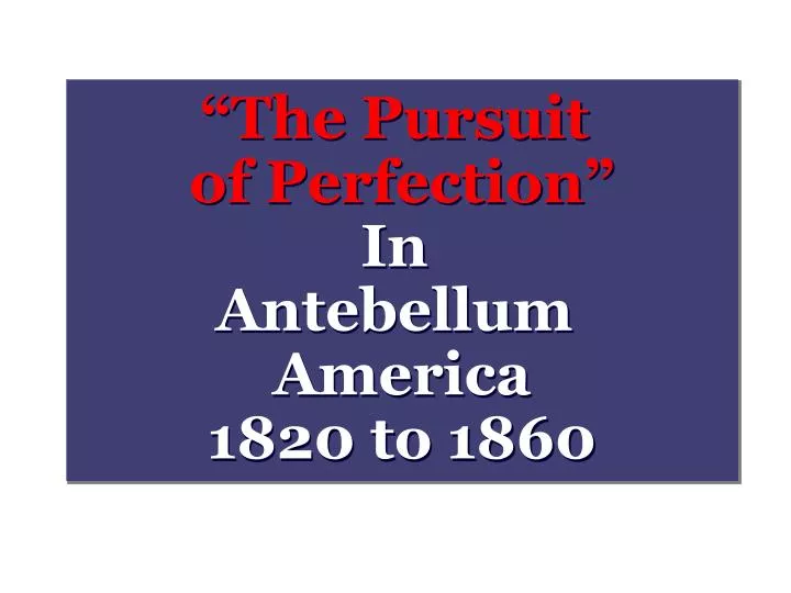 antebellum era a society of equality Start studying american history i chapter 12 - 13 learn vocabulary by the antebellum period she did not support equality for women. antebellum era a society of equality Start studying american history i chapter 12 - 13 learn vocabulary by the antebellum period she did not support equality for women.
