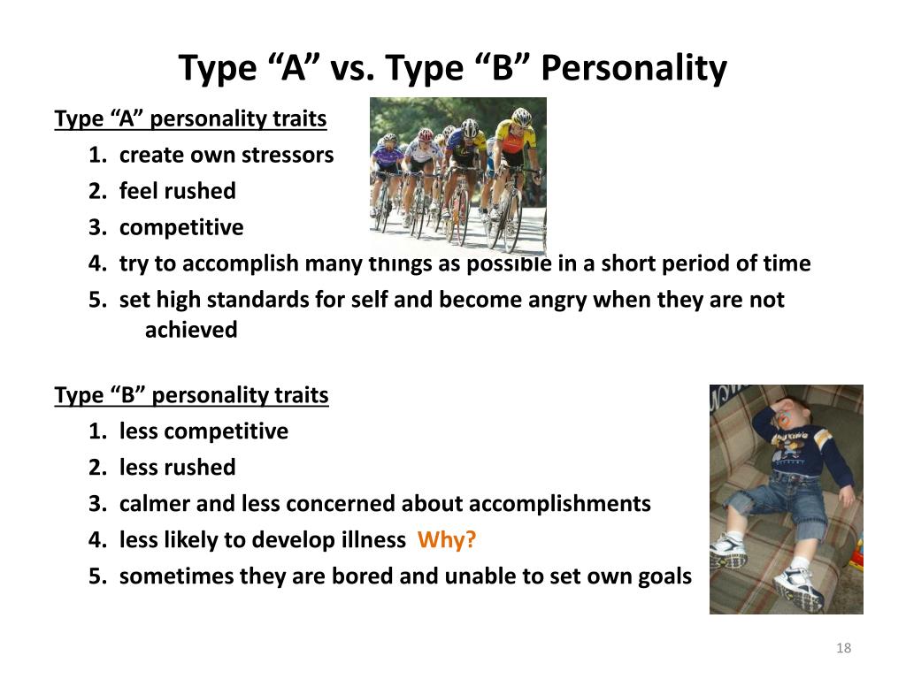 Type a personality traits