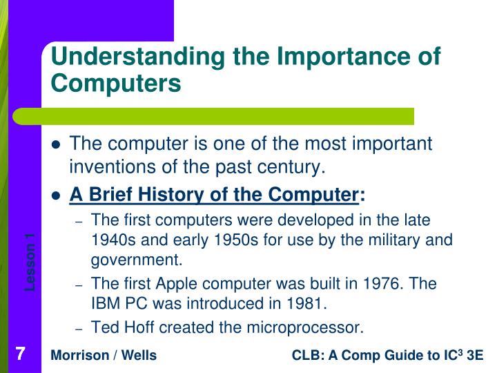 a good resorce to tell me why computers are important to the gaming industry a good resorce to tell me why computers are important to the gaming industry