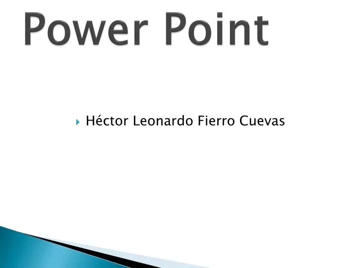 power point n.