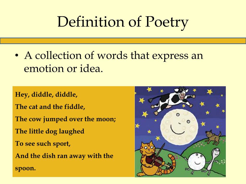 definition of poetry in creative writing