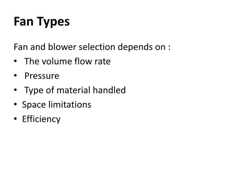 PPT Fans and Blowers PowerPoint Presentation ID2103935