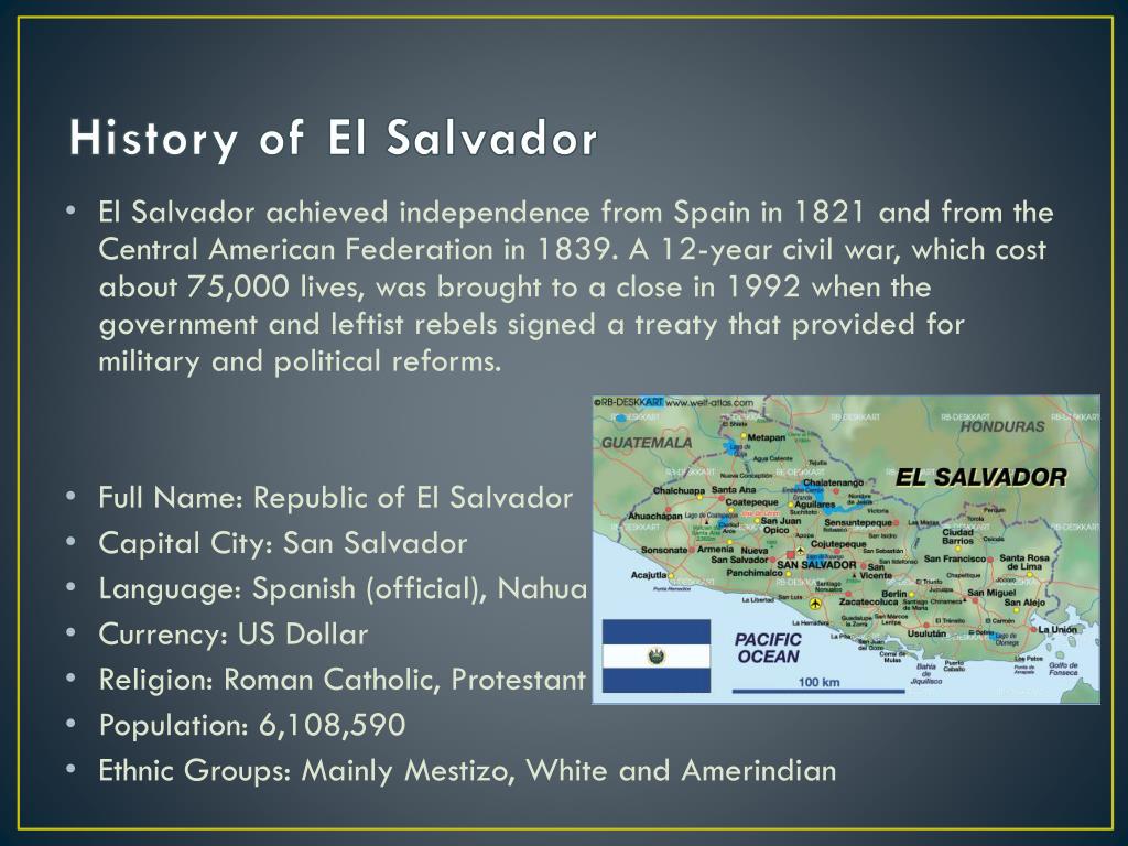 PPT - El Salvador PowerPoint Presentation, free download - ID:2106003