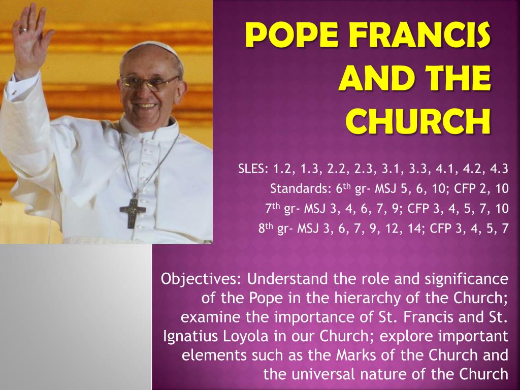 Ignatius and (Pope) Francis - ppt download