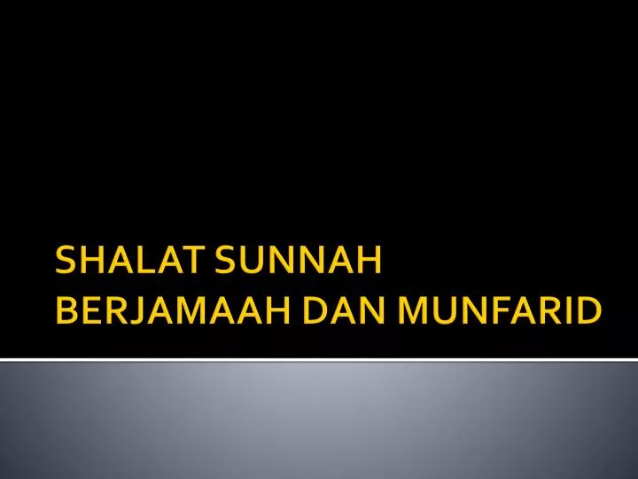 Hadits Tentang Shalat Sunnah Berjamaah Sumber Ilmu