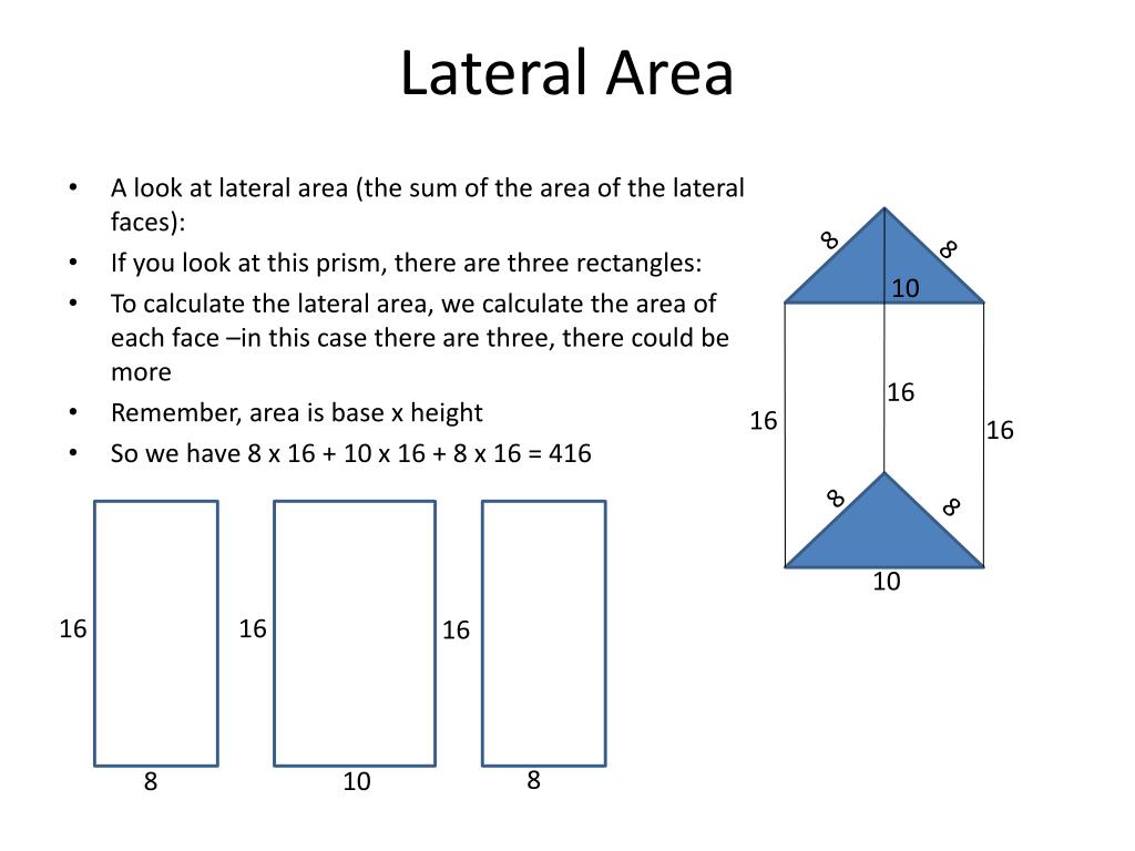 lateral surface area of a triangular prism lateral surface area of a triangular prism
