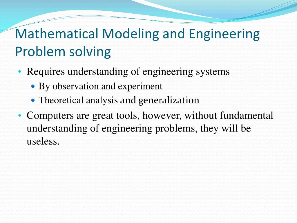 problem solving mathematical investigation and modelling module
