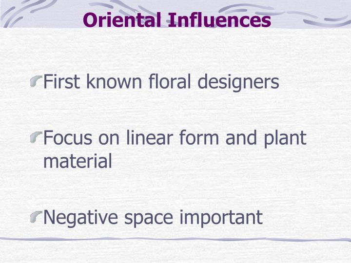 history of floral design powerpoint