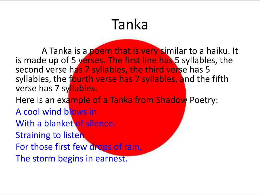 Tanka PPT - Art and Beauty in Japan PowerPoint Presentation, free download ...