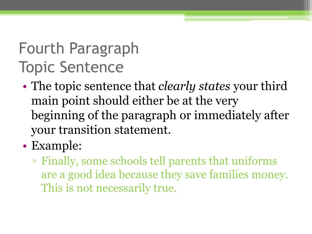 persuasive paragraph ppt