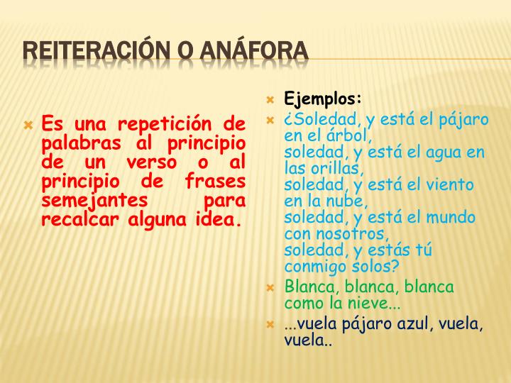 Que Es La Reiteracion En Un Poema www.slideserve.com