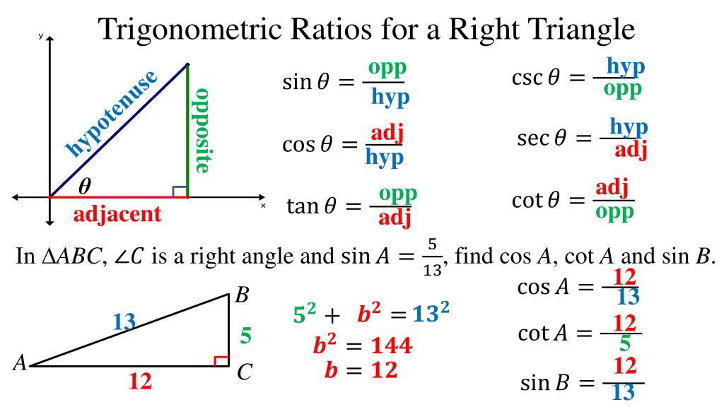 Ppt 14 3 Right Triangles And Trigonometric Ratios Powerpoint Presentation Id 2109517