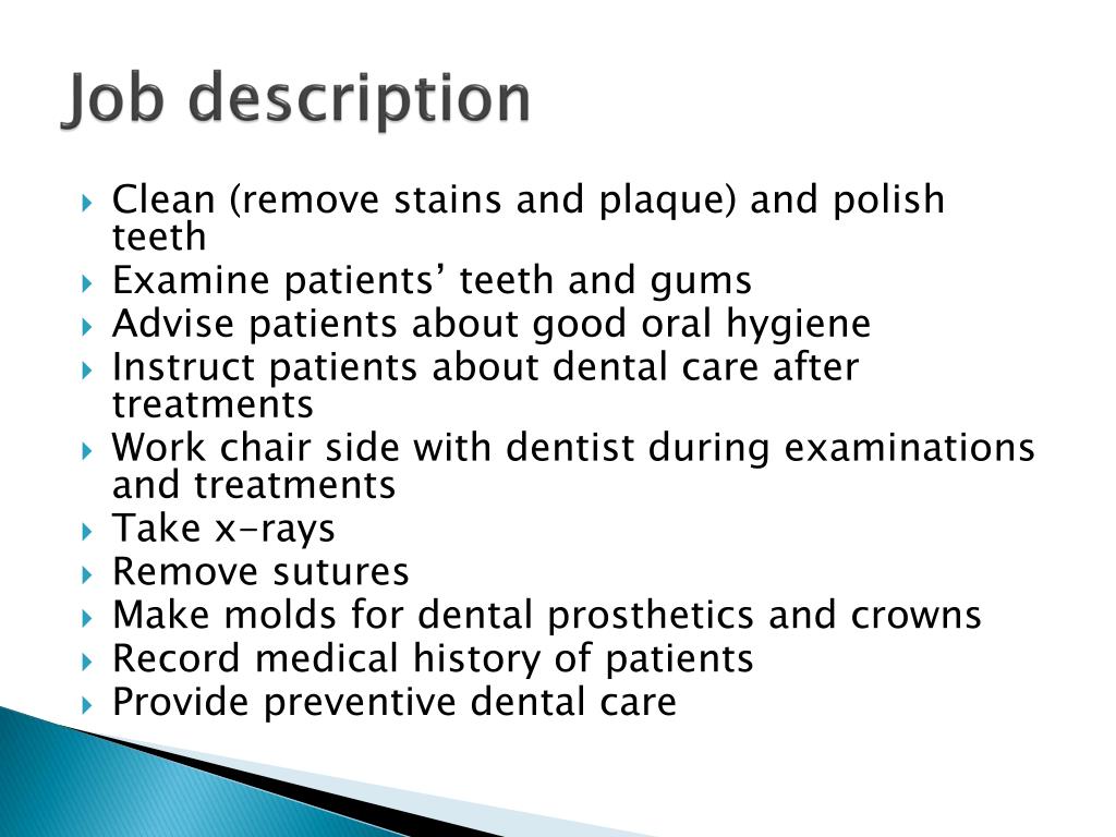 PPT Dental Hygienist PowerPoint Presentation, free download ID2109658