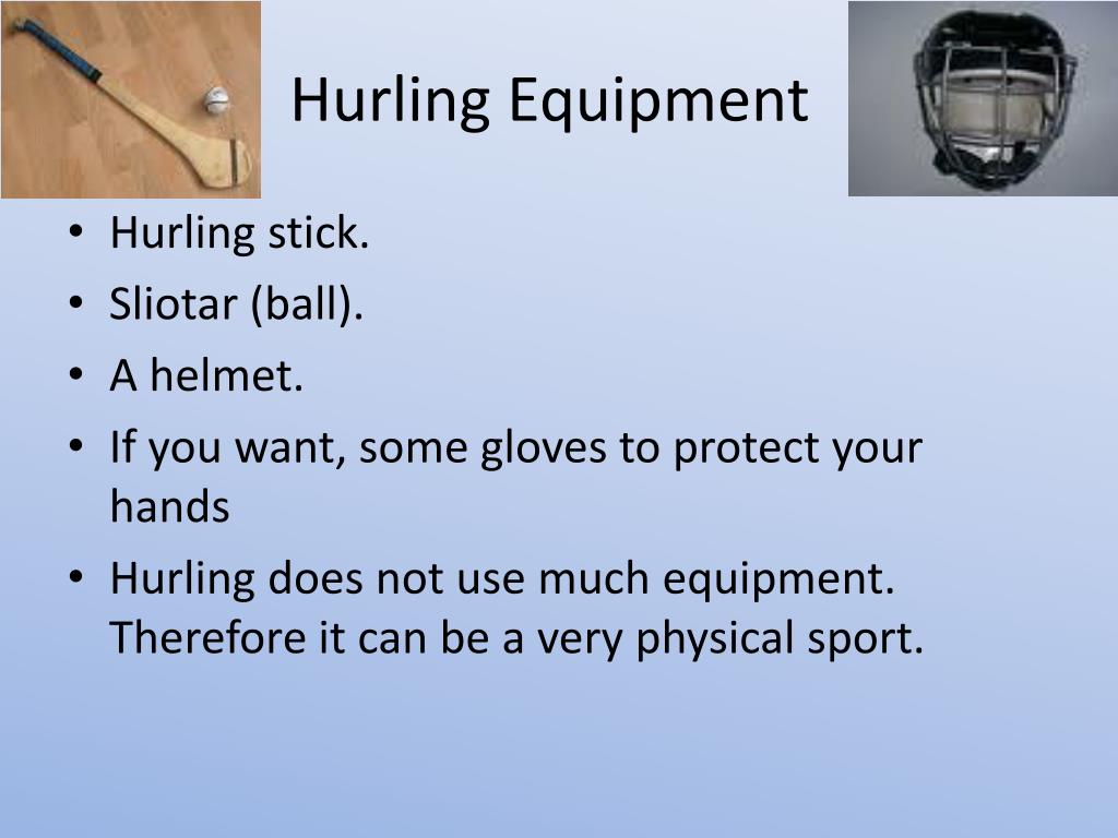 Hurling Equipment L 