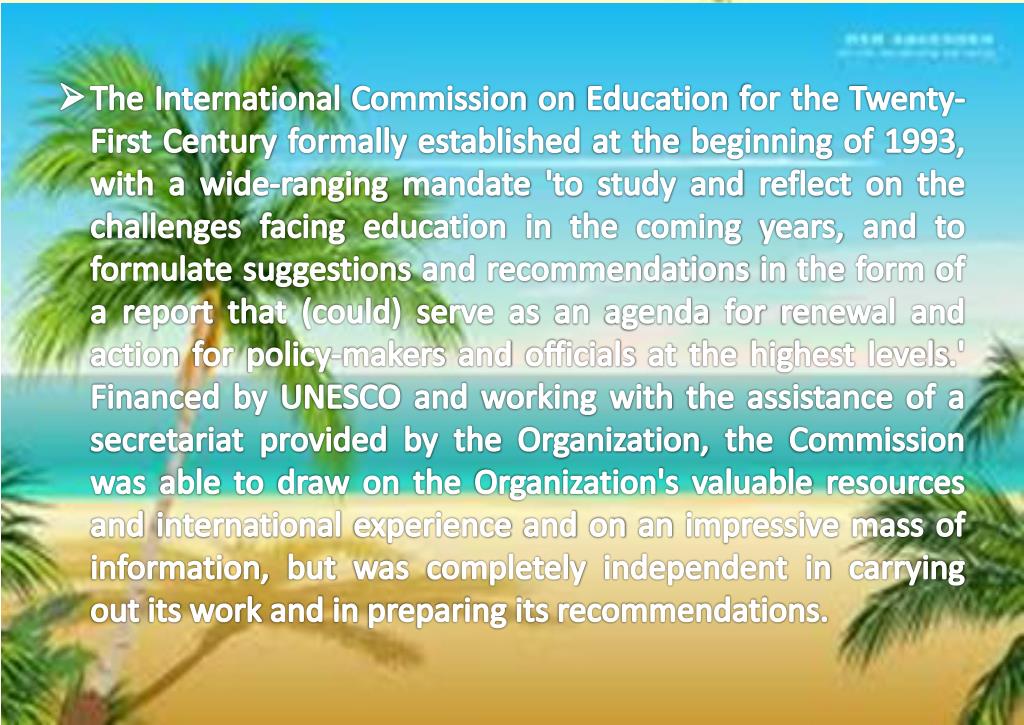 PPT - UNESCO COMMISSION on HIGHER EDUCATION PowerPoint Presentation ...