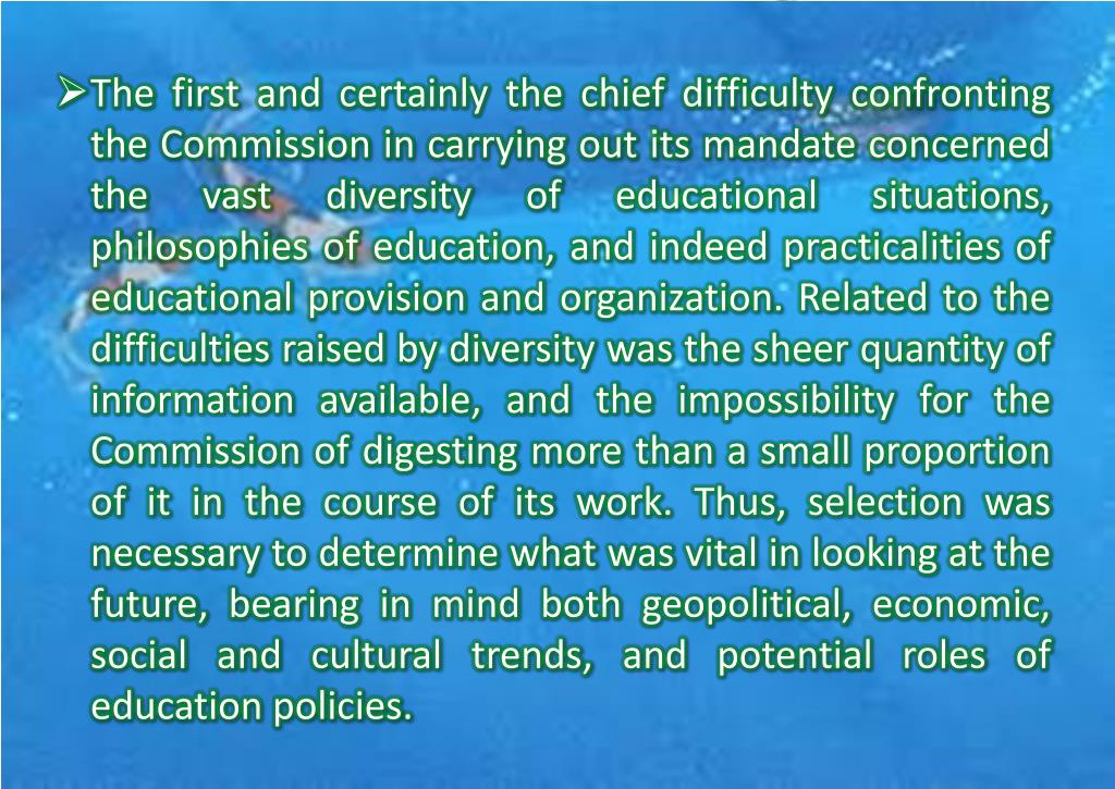 PPT - UNESCO COMMISSION on HIGHER EDUCATION PowerPoint Presentation ...