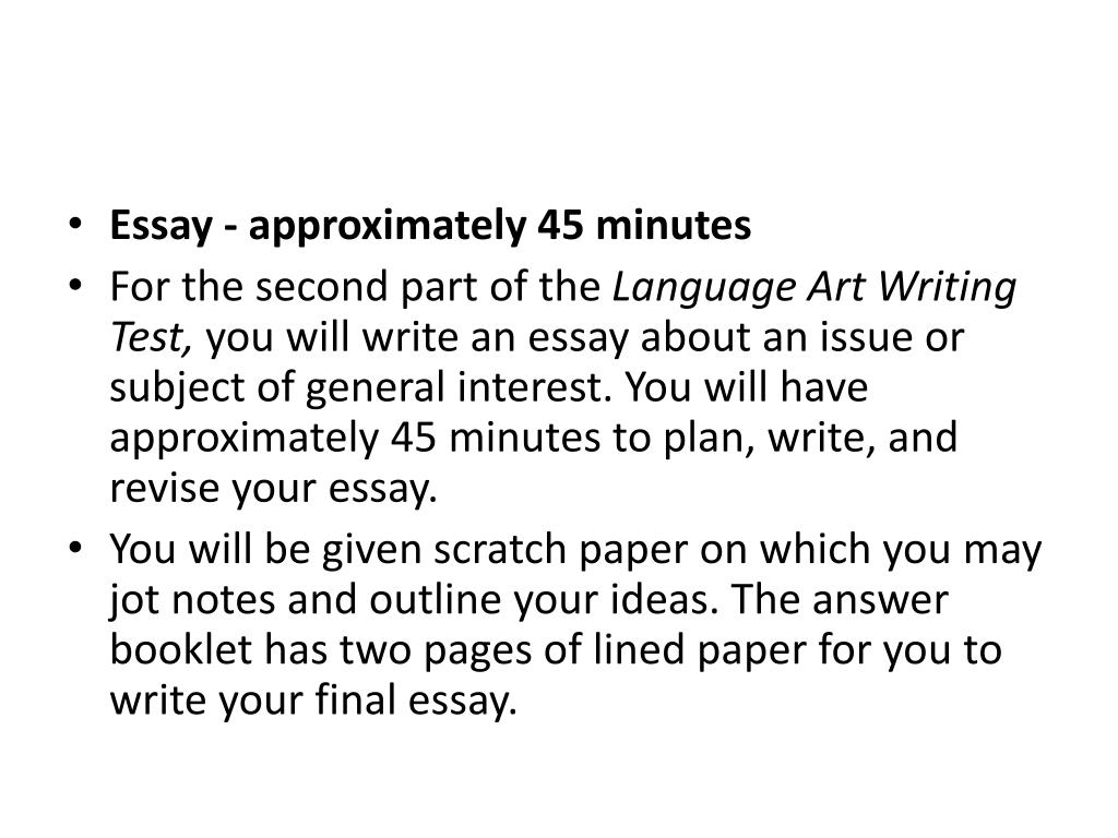 how to write essay ged