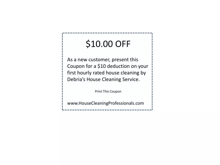 new customer coupon