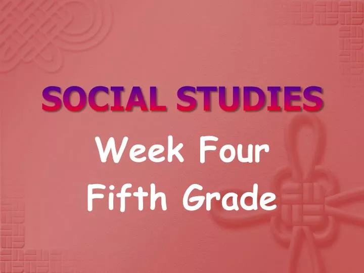 social studies n.