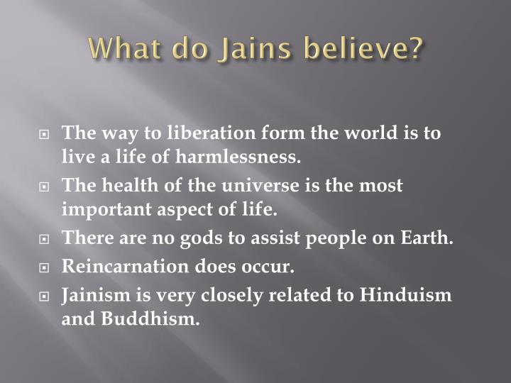 Does jainism believe in reincarnation