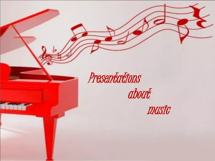presentation topic about music