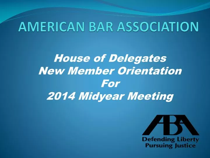 american bar association n.