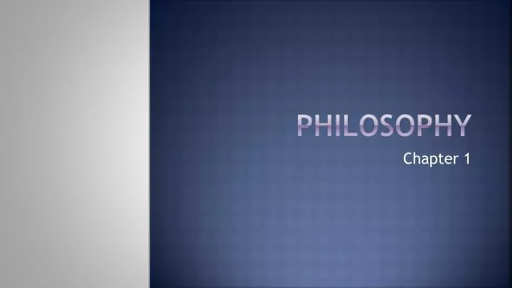 philosophy n.