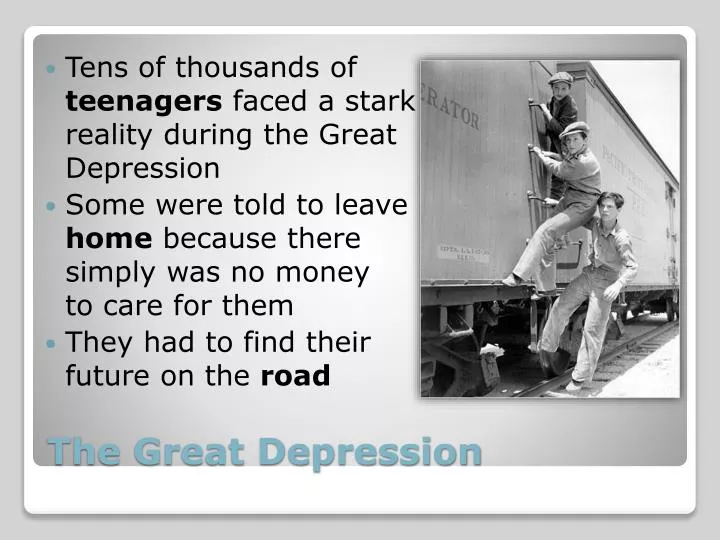 the great depression powerpoint