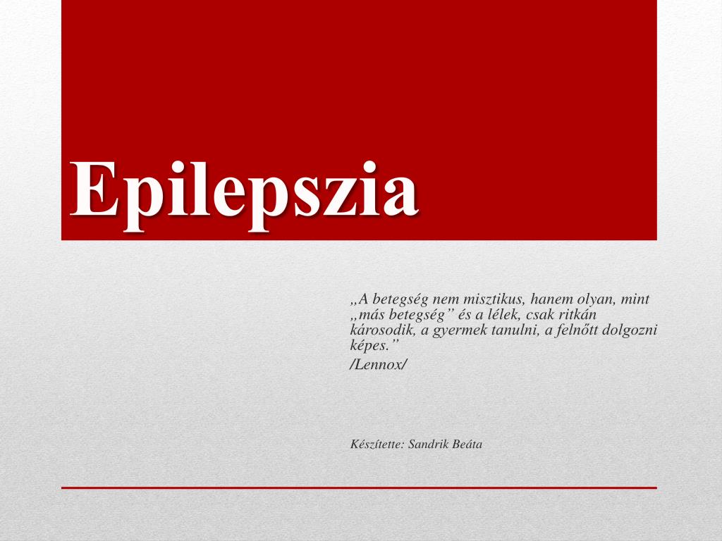 epilepszia és látás