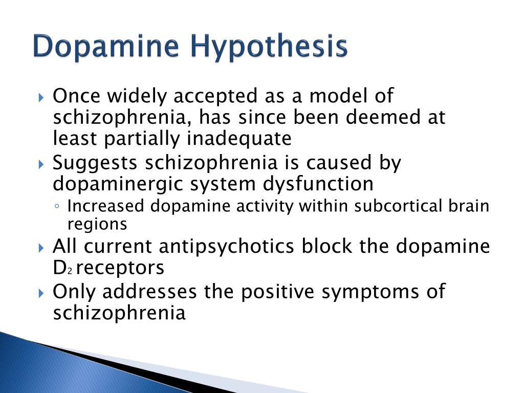 Ppt Antipsychotics For The Treatment Of Schizophrenia Powerpoint