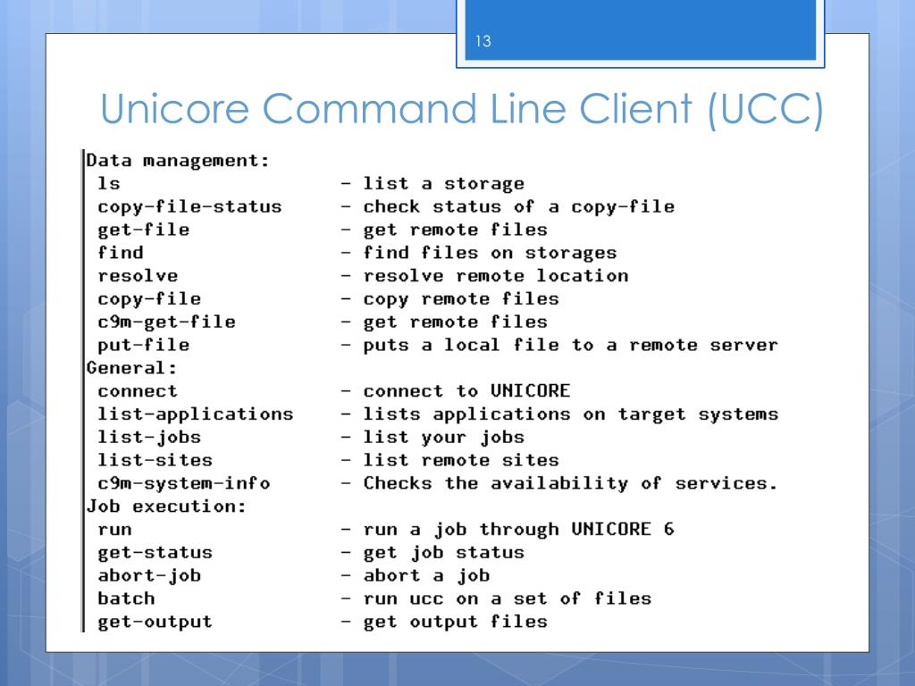 Unicore cheat. Command line client это. Command line. Unicore Cheats. Vegaline client.